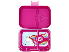 Yumbox malibu purple/unicorn tray 4-sections madkasse Panino